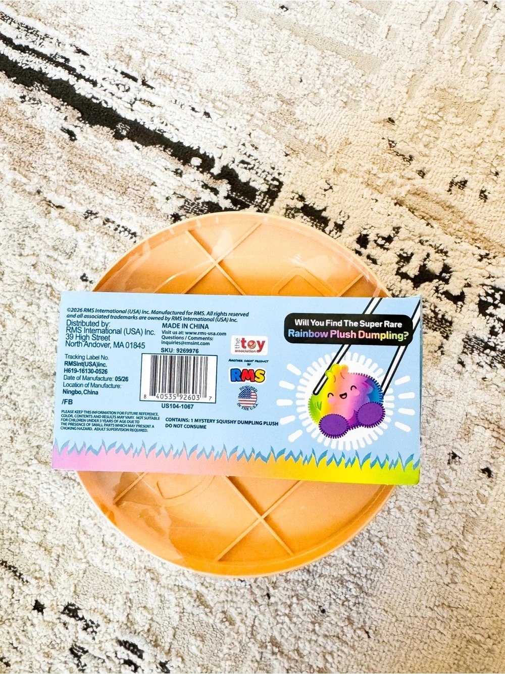 Mystery Dumpling Plush Edition - rainbow plush dumpling